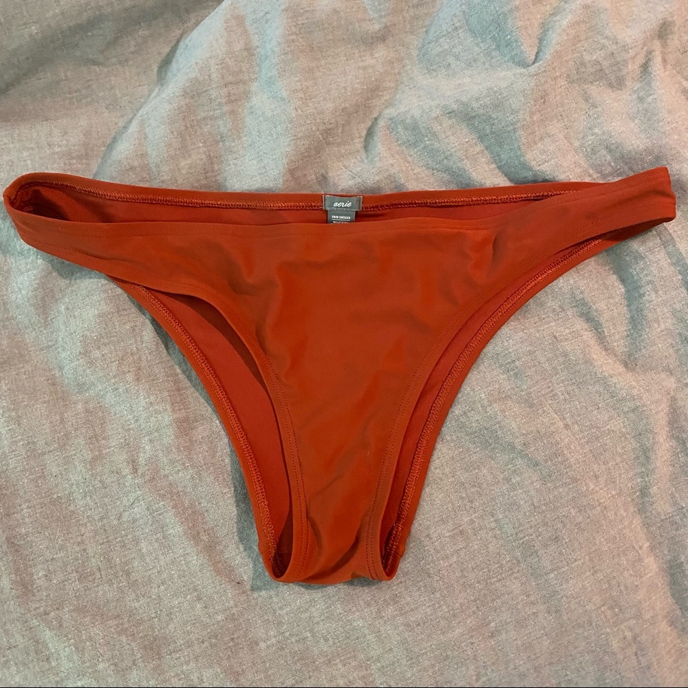 Maroon Lagoon Aerie Cheekier Bikini Bottom